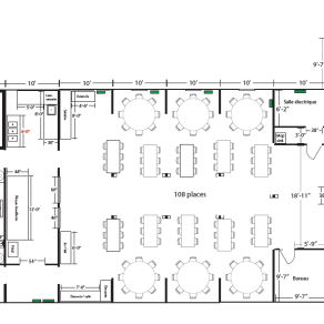 Cuisine Lot de 9 modules 10′ X 40′